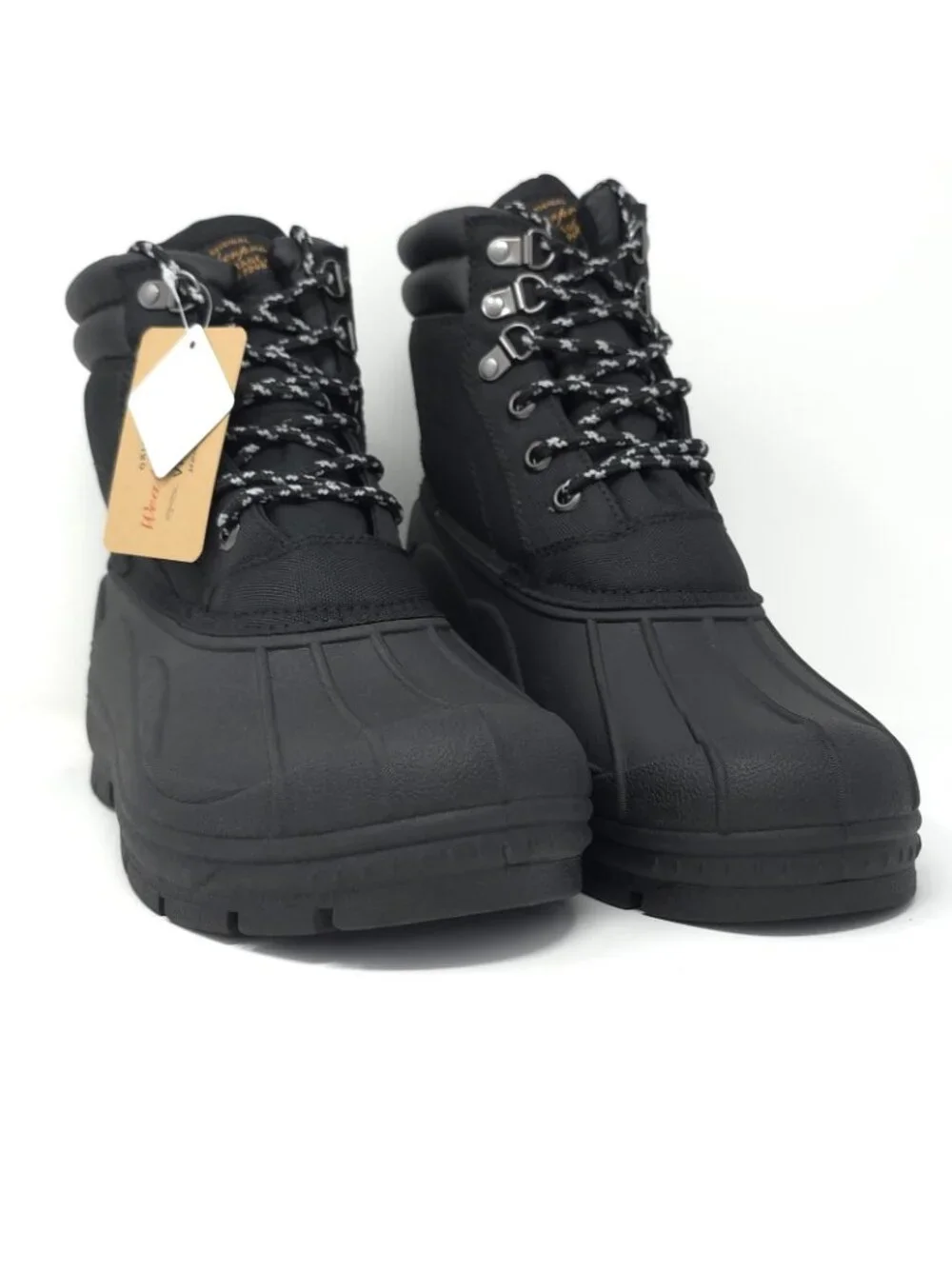 New Weatherproof Joe Vintage Black Outdoor Boots Men’s 9M